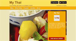 Desktop Screenshot of mythai-la.com